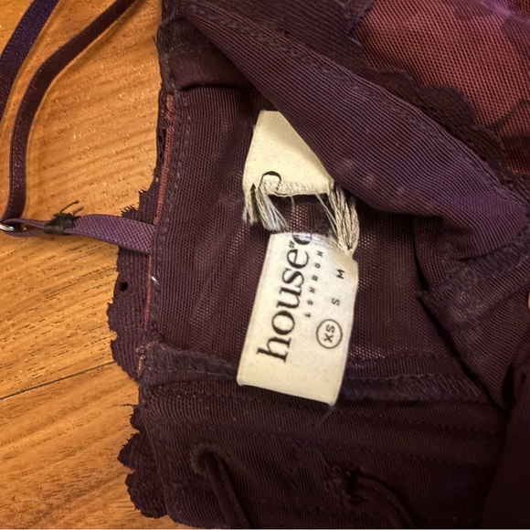 AIZA Grape Floral Print Maxi Dress House of CB - Picture 6 of 6